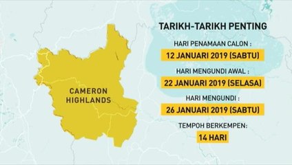 Pas tidak letak calon di PRK Cameron Highlands