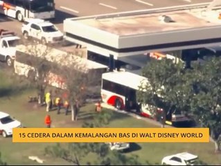 15 cedera dalam kemalangan bas di Walt Disney World