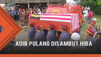 Kepulangan Allahyarham Muhammad Adib