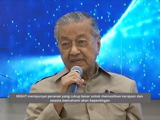 Kerajaan akan bantu swasta bangunkan penyelidikan dan pembangunan (R&D) - Tun M