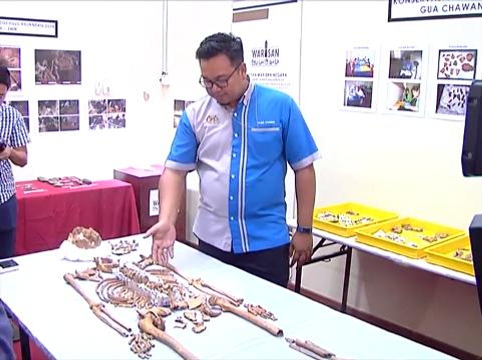 Rangka remaja perempuan prasejarah dijumpai di Gua Chawan