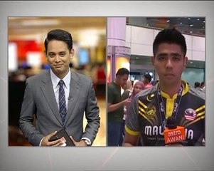 Kepulangan skuad Harimau Malaya