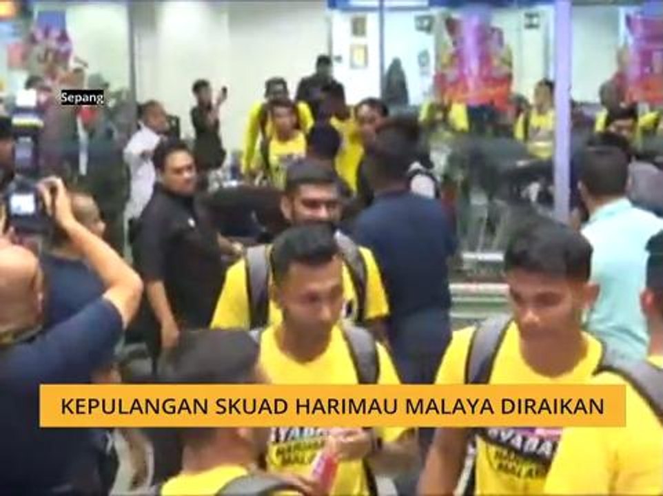 Kepulangan skuad Harimau Malaya diraikan