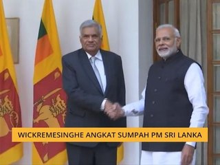 Wickremesinghe angkat sumpah PM Sri Lanka