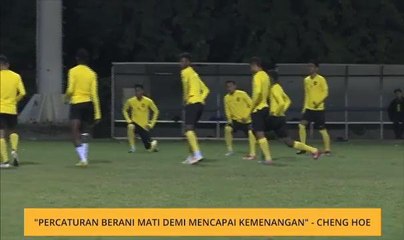 "Percaturan berani mati demi kemenangan" -  Tan Cheng Hoe