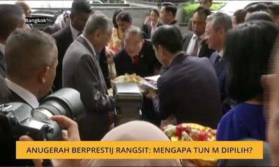 Anugerah berprestij Rangsit: Mengapa Tun M dipilih?