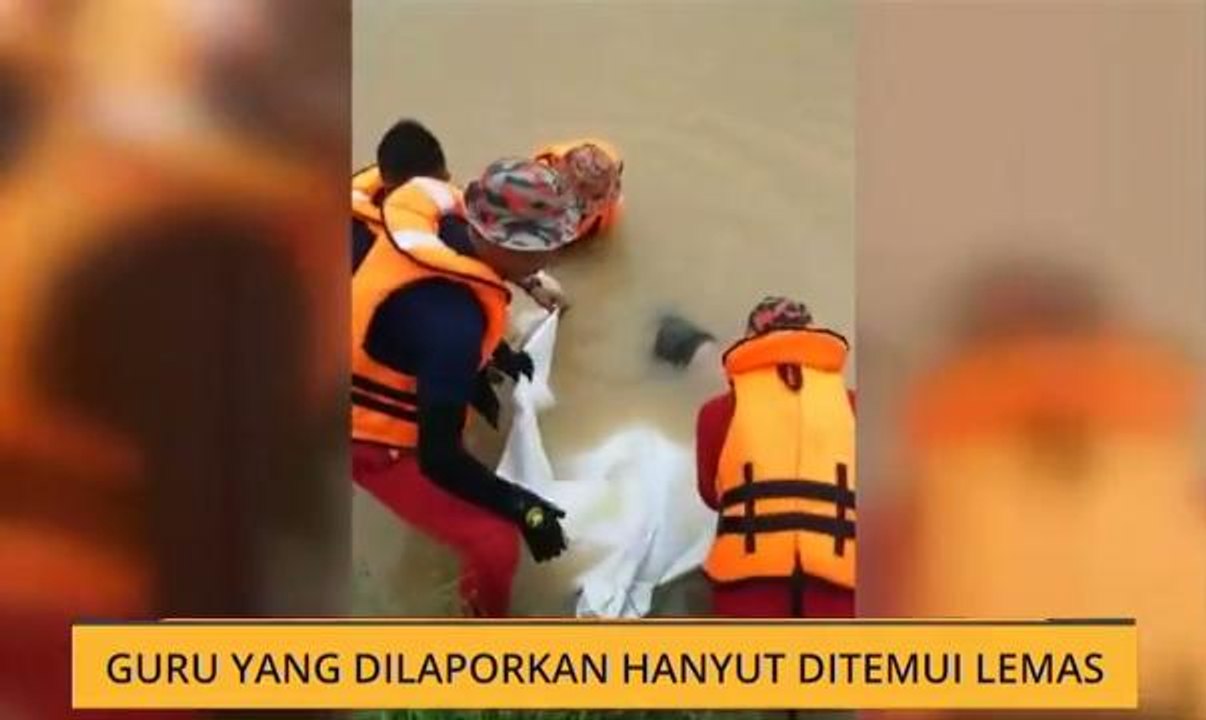 Guru yang dilaporkan hanyut ditemui lemas