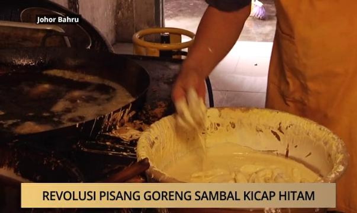 AWANI - Johor: Revolusi pisang goreng sambal kicap hitam