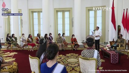 Bertemu Para Puteri Indonesia, Ini yang Dibahas Jokowi!