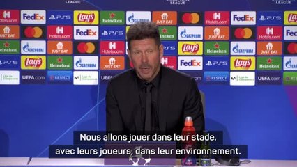 8es - Simeone : "United fera sûrement un meilleur match à Old Trafford"