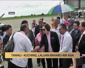AWANI - Sabah: Tawau - Kuching, laluan baharu Air Asia