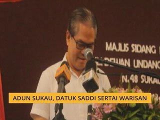 ADUN Sukau, Datuk Saddi menyertai WARISAN