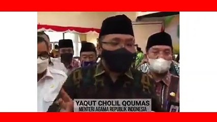 Menag Yaqut Bandingkan Aturan Sepiker dengan gonggongan Anjing