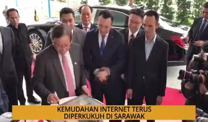 Kalendar Sarawak: Kemudahan internet terus diperkukuh di Sarawak