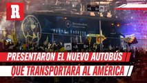 Presentó el nuevo autobús que transportará al conjunto azulcrema