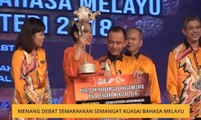 Menang debat semarakkan semangat kuasai Bahasa Melayu