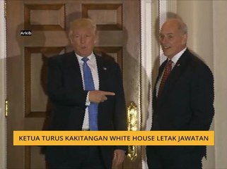 Ketua turus kakitangan White House letak jawatan