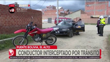 Chofer en estado de ebriedad