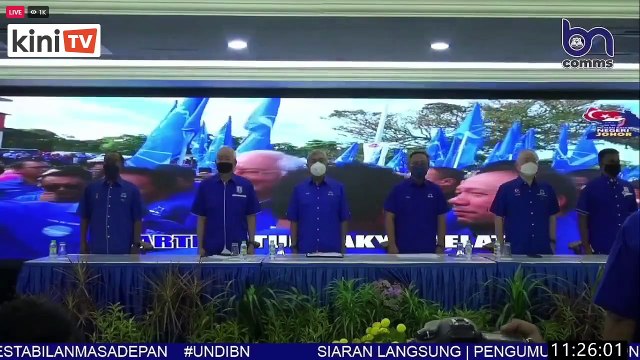 LIVE: Umno umum barisan calon untuk PRN Johor