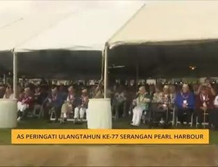 #Bualan 08 Disember: AS peringati ulangtahun ke-77 serangan Pearl Harbour