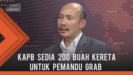 KAPB sedia  200 buah kereta untuk pemandu GRAB