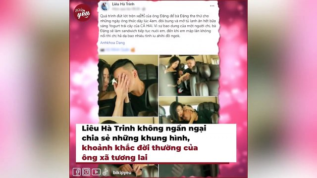 Yêu xa 10.000km sau hơn 2 năm, Liêu Hà Trinh dính chồng như sam sau khi gặp lại