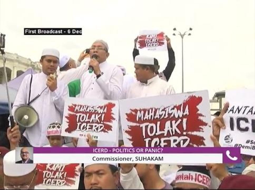 Let's Talk: ICERD - Politics or Panic?