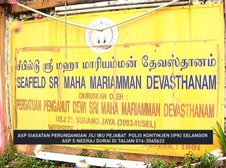 Polis buru 38 lagi individu untuk siasatan ke rusuhan kuil