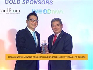Serba Dinamik menang anugerah hubungan pelabur terbaik IPO di MIRA