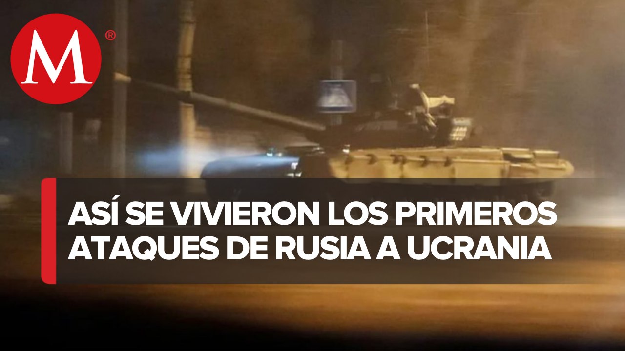 "Muy a lo lejos" se escucharon detonaciones: mexicano en Kiev tras operación militar rusa