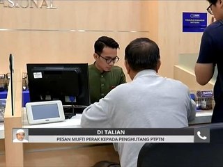 Pesan Mufti Perak kepada penghutang PTPTN