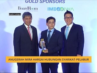 Anugerah MIRA hargai hubungan syarikat-pelabur