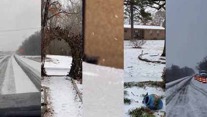Icy weather rips from the Plains toward the Ohio Valley