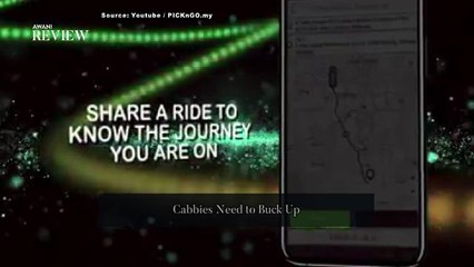 Cabbies Need to Buck Up