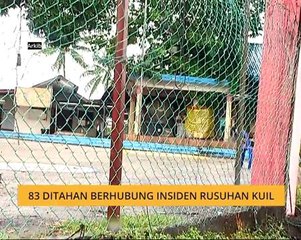 83 ditahan berhubung insiden rusuhan kuil