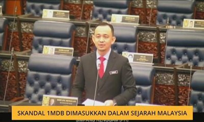 Skandal 1MDB dimasukkan dalam Sejarah Malaysia
