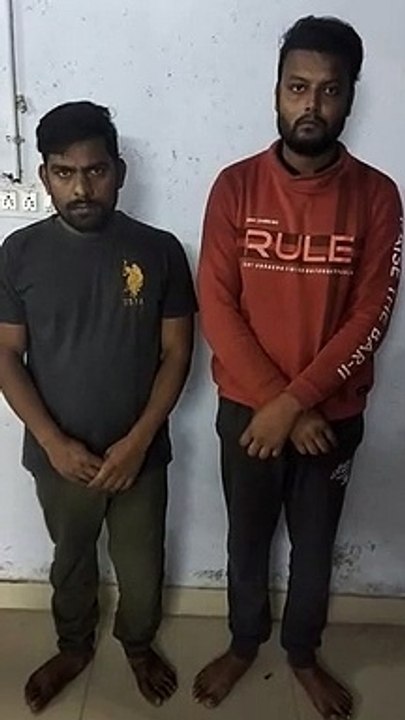 पेटीएम गिफ्ट वाउचर के नाम पर ठगी करने वाले दो बदमाश गिरफ्तार