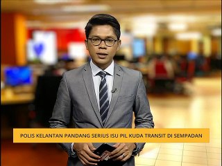 Polis Kelantan pandang serius isu pil kuda transit di sempadan