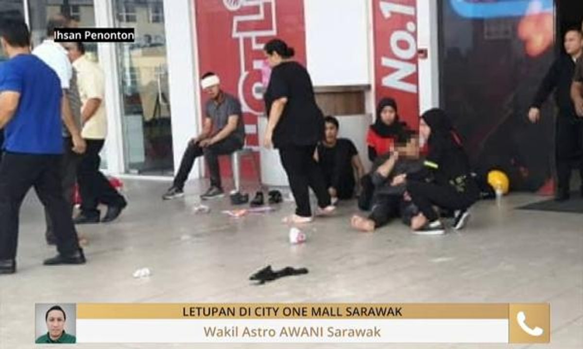 Letupan di CityOne Mall Sarawak