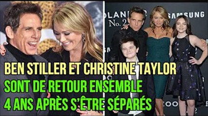 Ben Stiller et Christine Taylor sont de retour ensemble 4 ans après s’être séparés