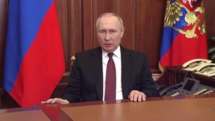 Rusya Devlet Başkanı Putin, Donbas'a özel askeri operasyon kararı aldı
