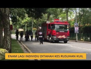 Enam lagi individu ditahah kes rusuhan kuil