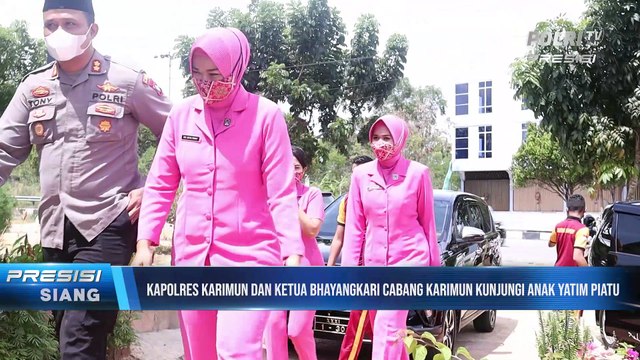 Kapolres Karimun Bersama Ketua Bhayangkari Cabang Karimun Laksanakan Bhakti Sosial ke Panti Asuhan