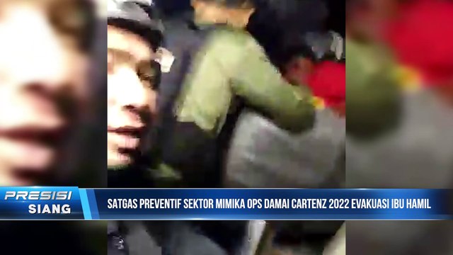 Satgas Preventif Sektor Mimika Ops Damai Cartenz 2022 bantu Evakuasi ibu Hamil