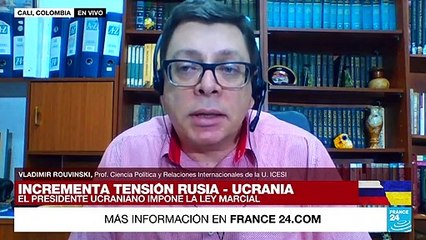 Vladimir Rouvinski: "Antes de 2014 la mayor parte de los habitantes de Donbass eran ucranianos"