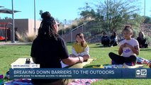 Breaking down barriers to the outdoors