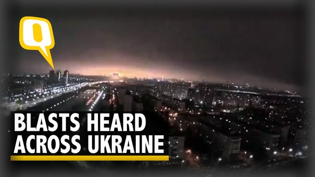 Ukraine Crisis | Multiple Explosions Heard in Kyiv as Putin Announces Military Ops in Ukraine