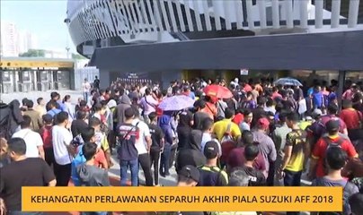 Kehangatan perlawanan separuh akhir Piala Suzuki AFF 2018