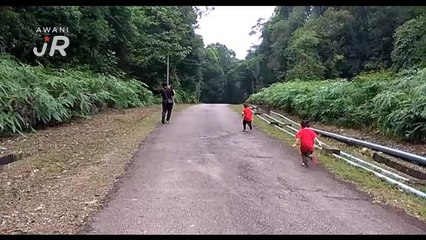 #AWANIJr: Pendaki Cilik di Bukit Bauk