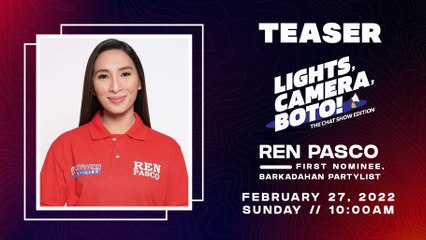 The Manila Times: Lights, Camera, Boto! Episode 5: Ren Pasco of Barkadahan Party-list